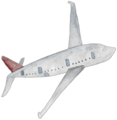 Airplane illustration